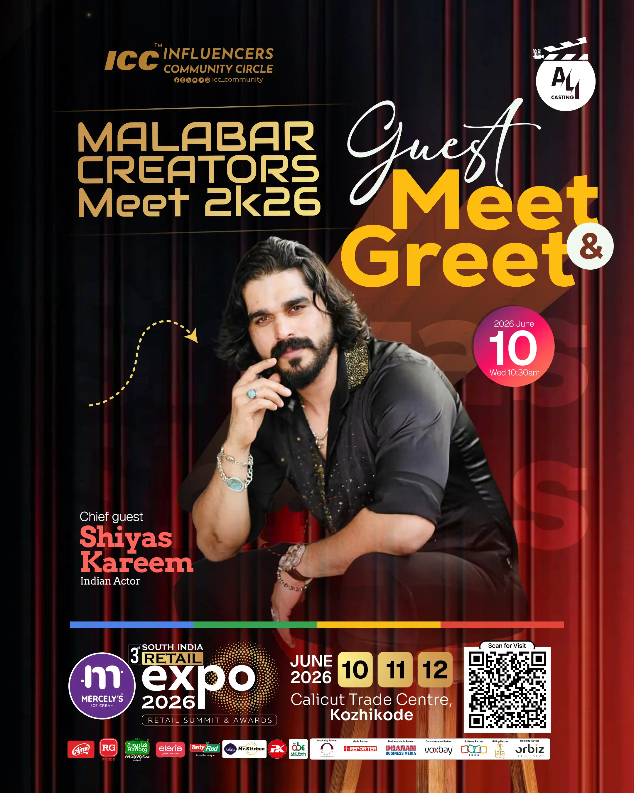 Shiyas Kareem guest session on 10 June for Malabar Creators Meet